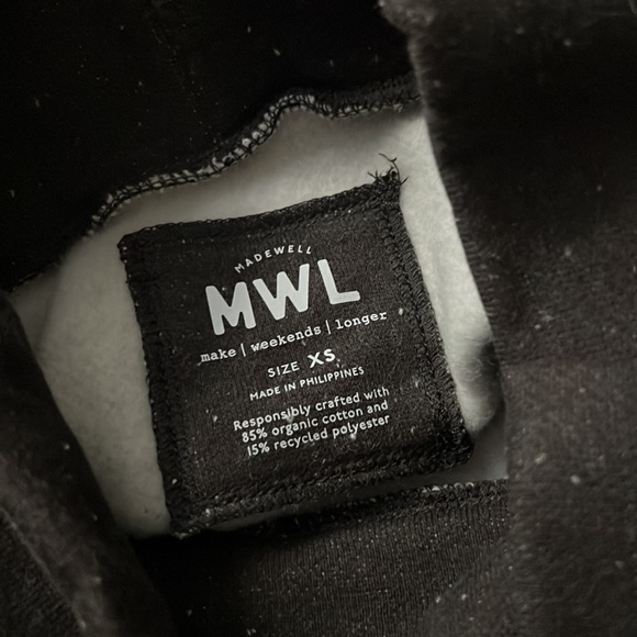 Madewell MWL Betterterry Relaxed Turtleneck Sweatshirt - Picture 6 of 7